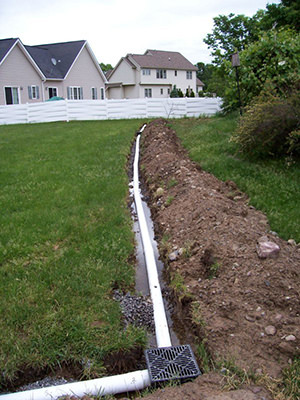 yard drainage buffalo ny and rochester ny